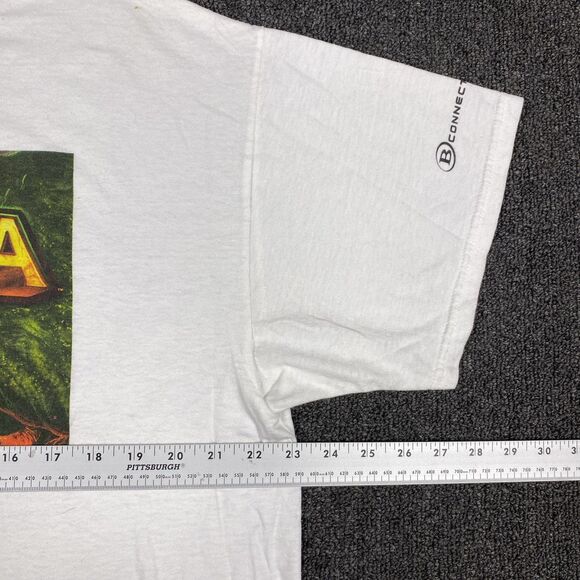 Godzilla T Shirt Logo Print Short Sleeve On Monster Island Mens Size XL - Picture 3 of 6